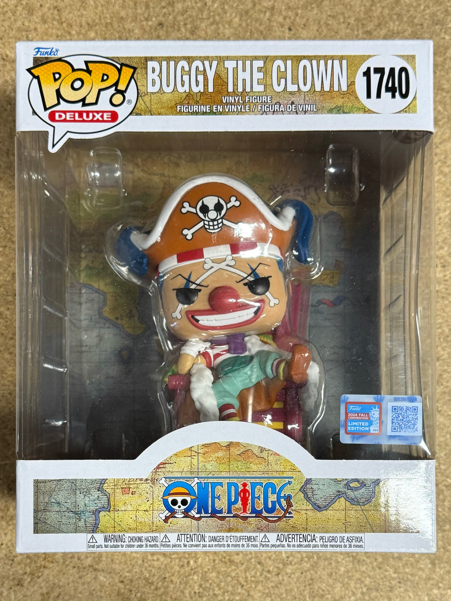 Funko Pop! Animation Buggy The Clown #1740 One Piece NYCC 2024