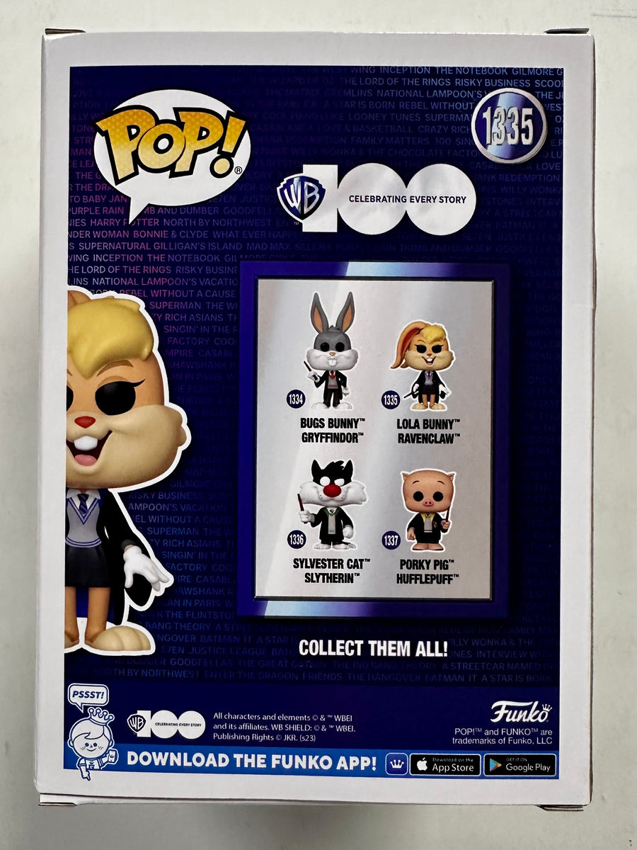 Funko Pop! Animation Ravenclaw Lola Bunny #1335 Looney Tunes X