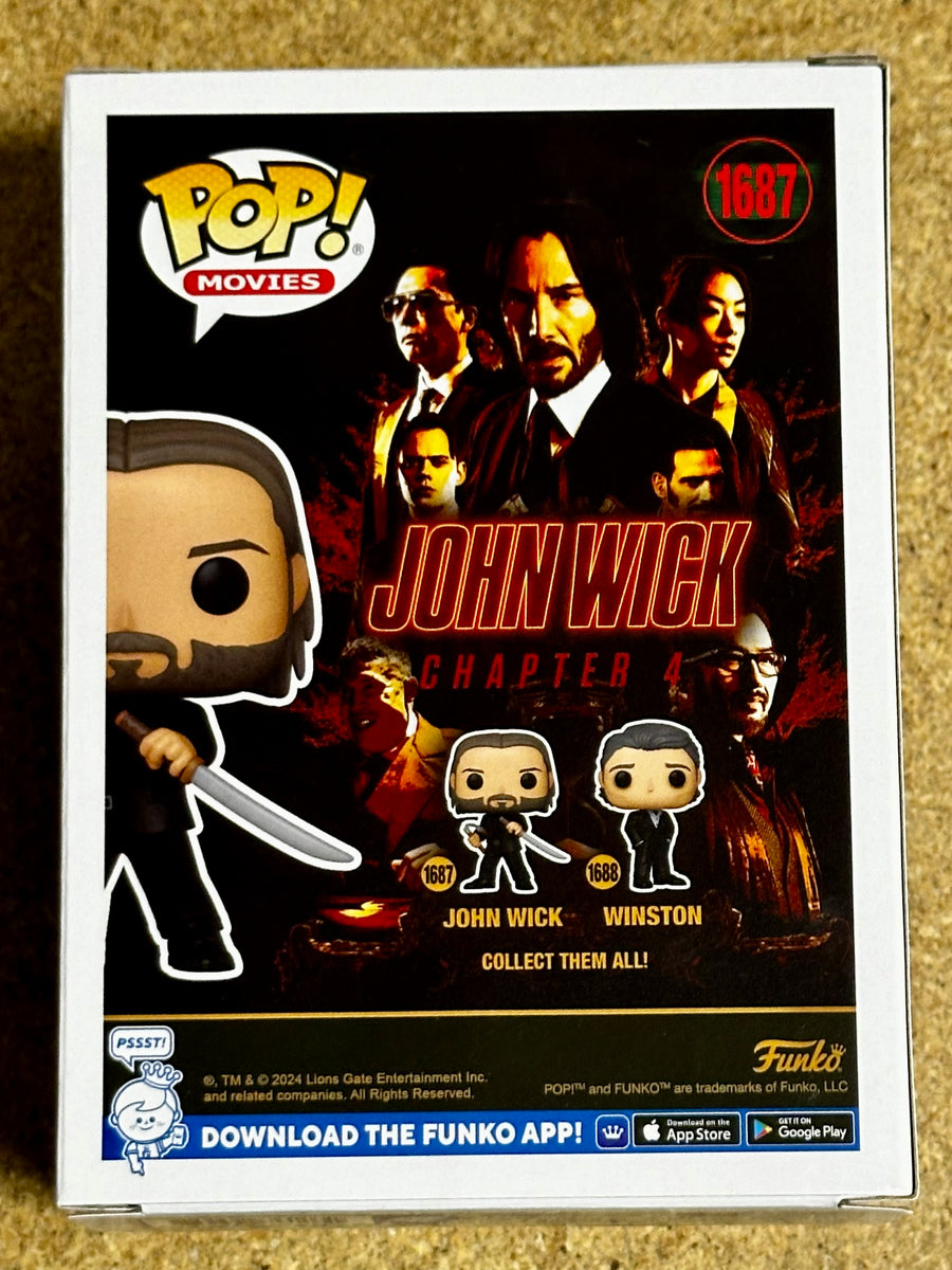 Funko Pop! Movies John Wick With Sword & Nunchucks #1687 Chapter 4