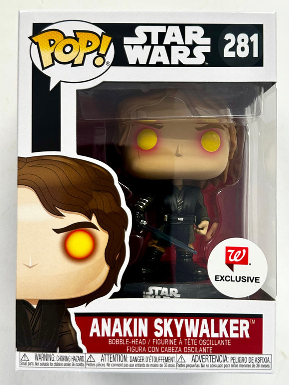 Funko Pop! Star Wars Anakin Skywalker (Dark Side) #281 Revenge Of The Sith Walgreens Exclusive
