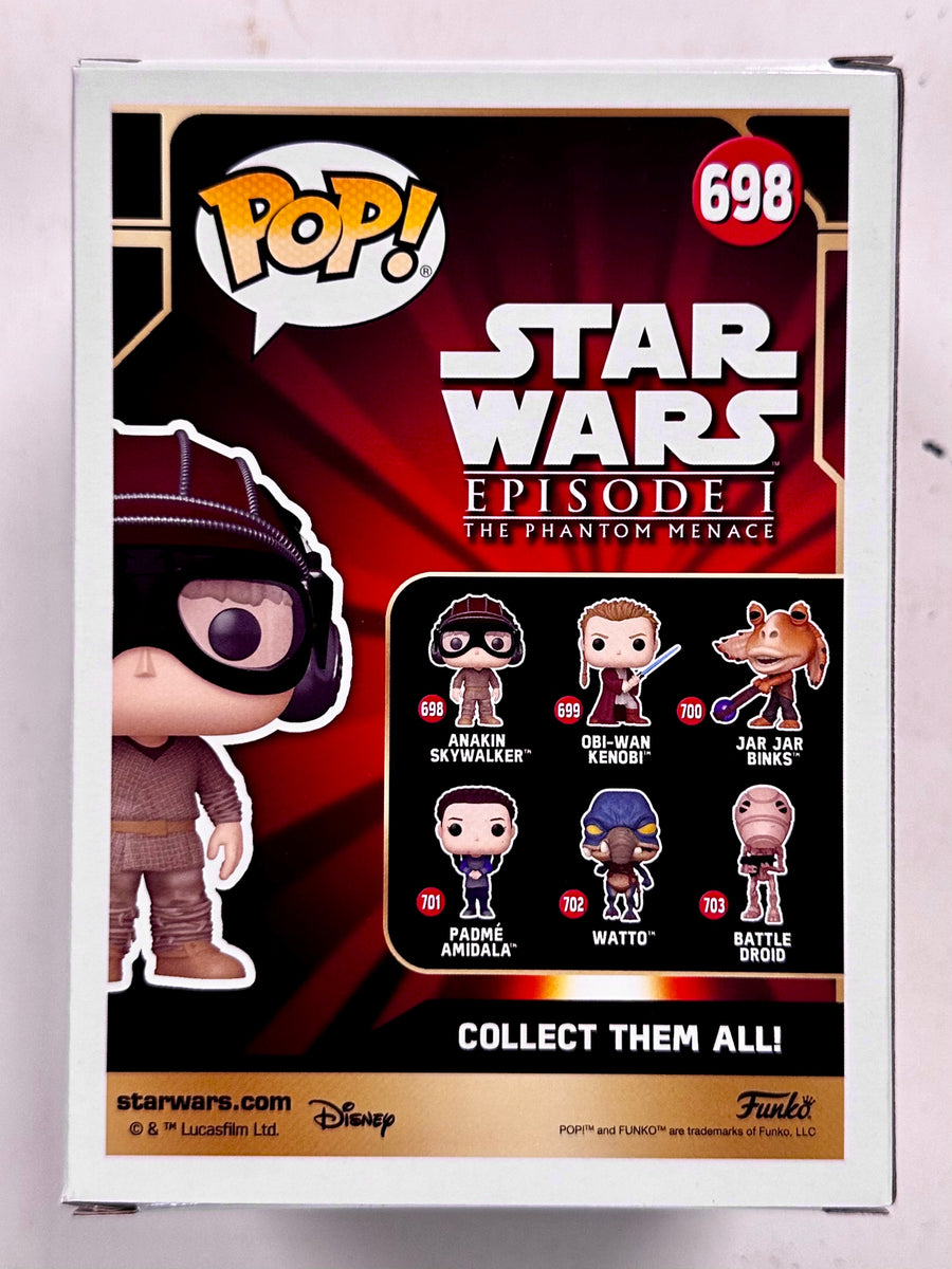 Funko Pop! Star Wars Young Anakin Skywalker Pod Racing #698 The