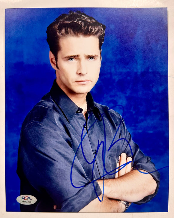 Jason Priestley Signed 90210 Brandon Walsh 8x10 Photo PSA/DNA COA