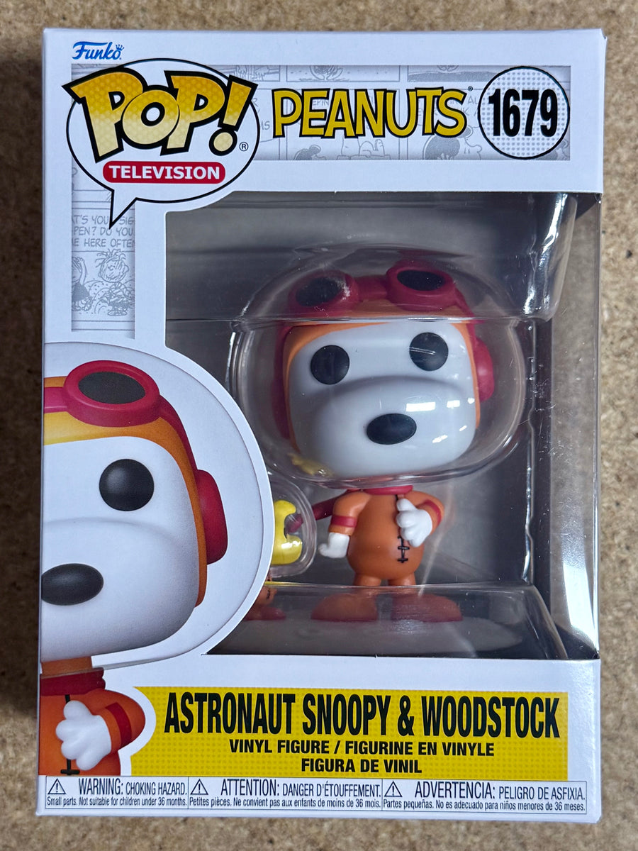 Funko Pop! Television Astronaut Snoopy With Woodstock #1679