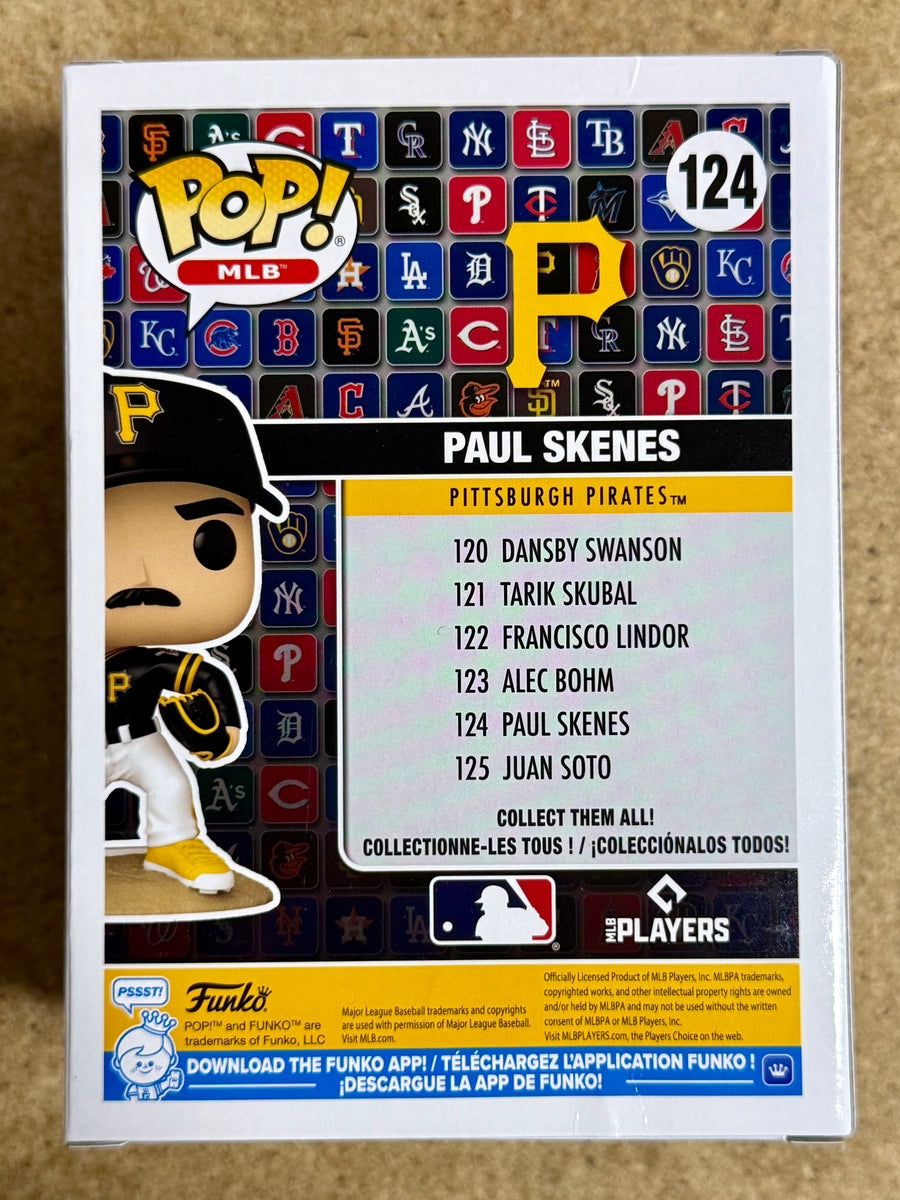 Funko Pop! MLB Paul Skenes #124 Pittsburgh Pirates RHP Pitcher Cy