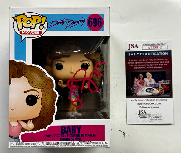 Jennifer Grey Signed Baby Vaulted 2018 Dirty Dancing Funko Pop! #696 With JSA COA