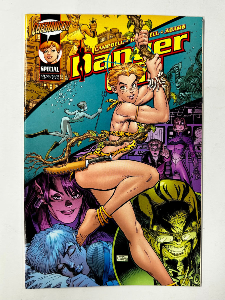 Danger Girl Special #1 J Scott Campbell Flip Book Image Comics