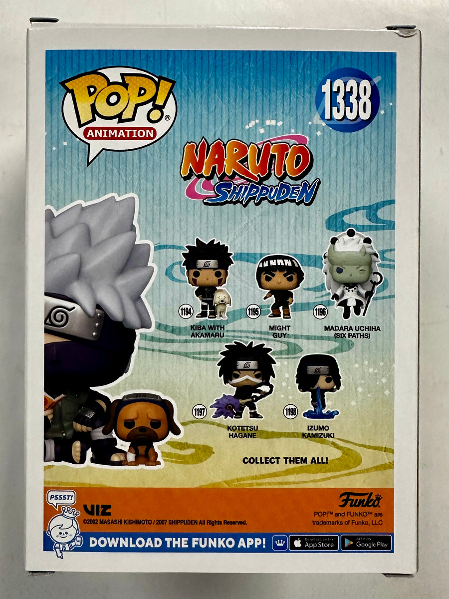 Figurine Pop! Animation Naruto Kakashi Hatake Pakkun N° 1338 Funko