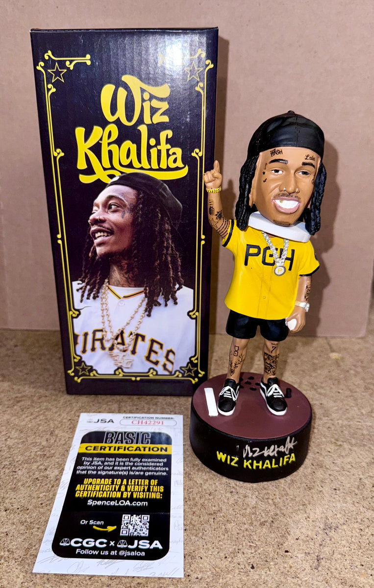 Wiz Khalifa Signed Yinzerpalooza Pittsburgh Pirates Singing