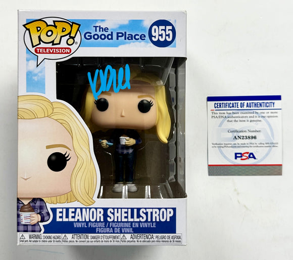 Kristen Bell Signed Eleanor Shellstrop Funko Pop! #955 The Good Place With PSA/DNA COA