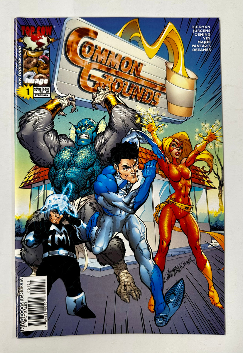 Common Grounds #1 (Image Comics, February 2004) J Scott Campbell