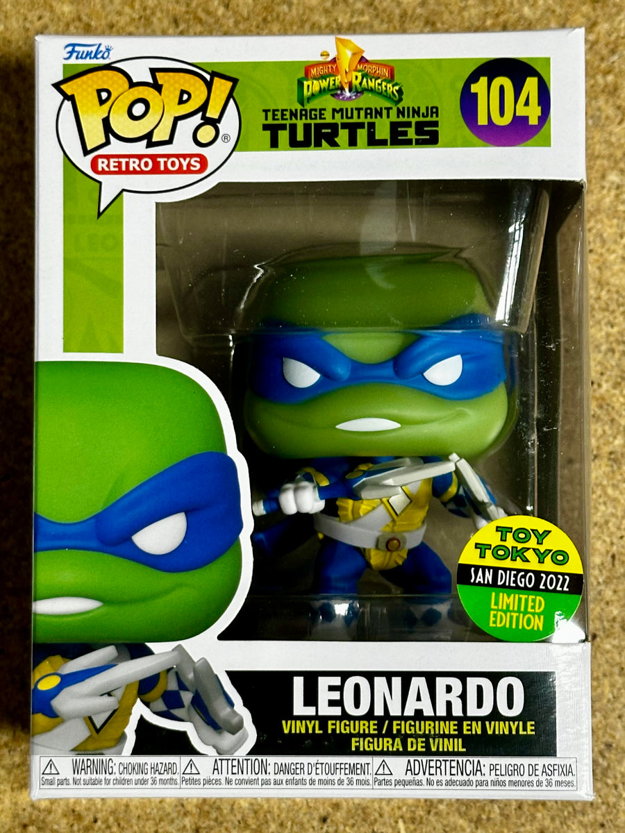 Funko Pop! Retro Toys Leonardo #104 Ninja Turtles X Blue Power