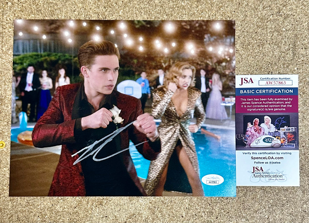 Actor Tanner Buchanan Signed Robby Keene Cobra Kai 8x10 Photo With