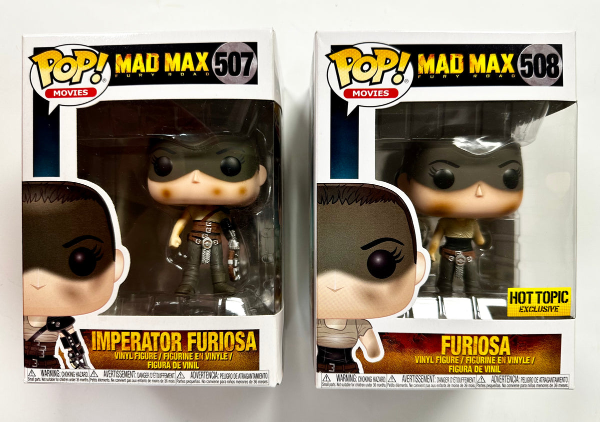 Funko Pop! Movies Imperator Furiosa #507 & 508 Set Of 2 Mad Max 