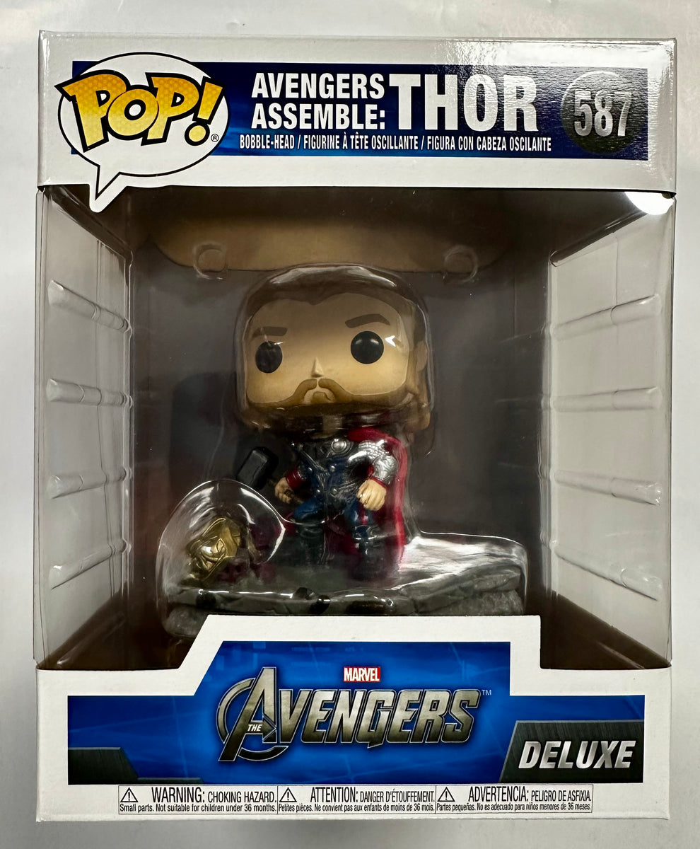 Funko Pop! Deluxe Marvel Avengers Assemble: Thor #587 Vaulted 2020