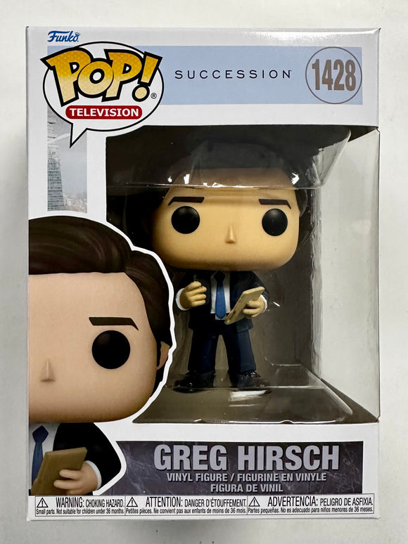 Funko Pop Television Greg Hirsch With Documents #1428 HBO Succession 2024