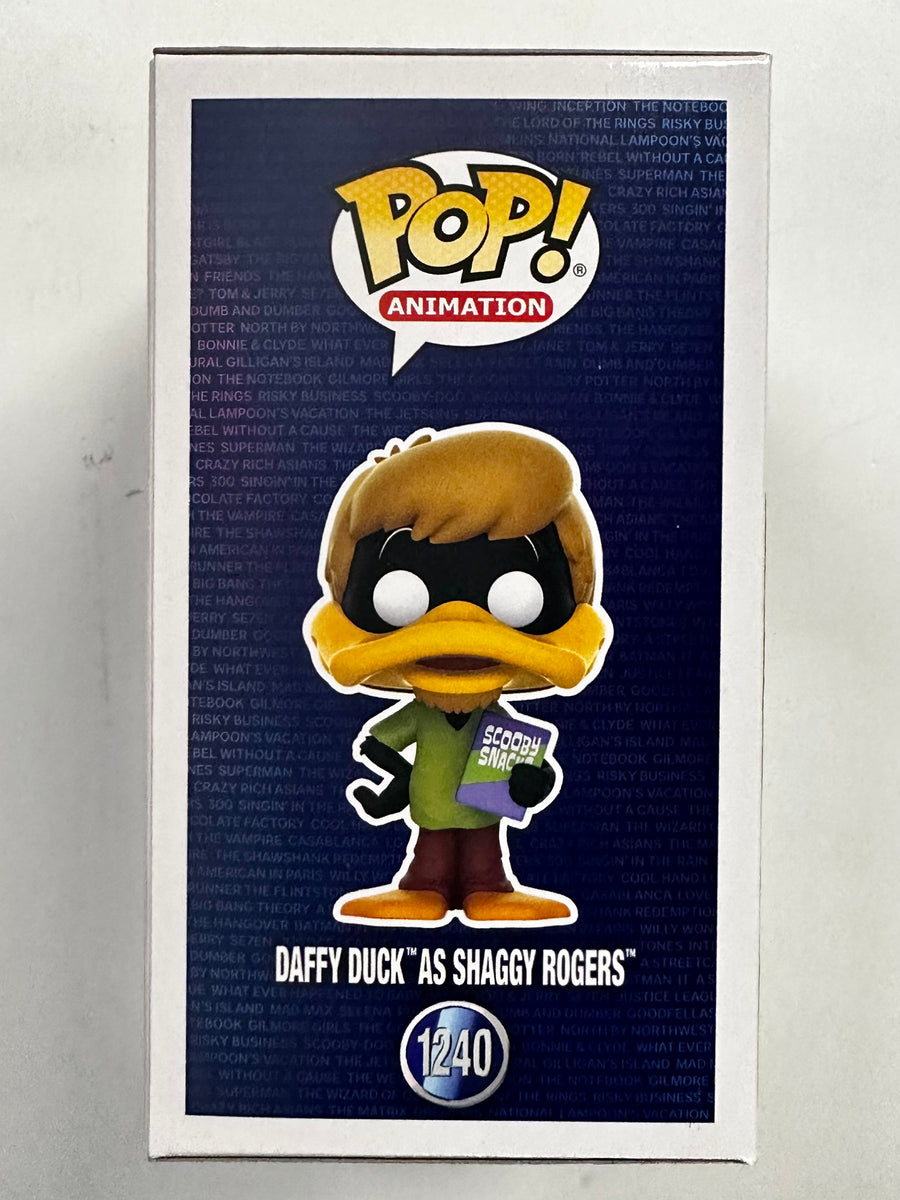 Funko Pop! Animation Daffy Duck As Shaggy Rogers #1240 Looney Tunes X  Scooby Doo 2023