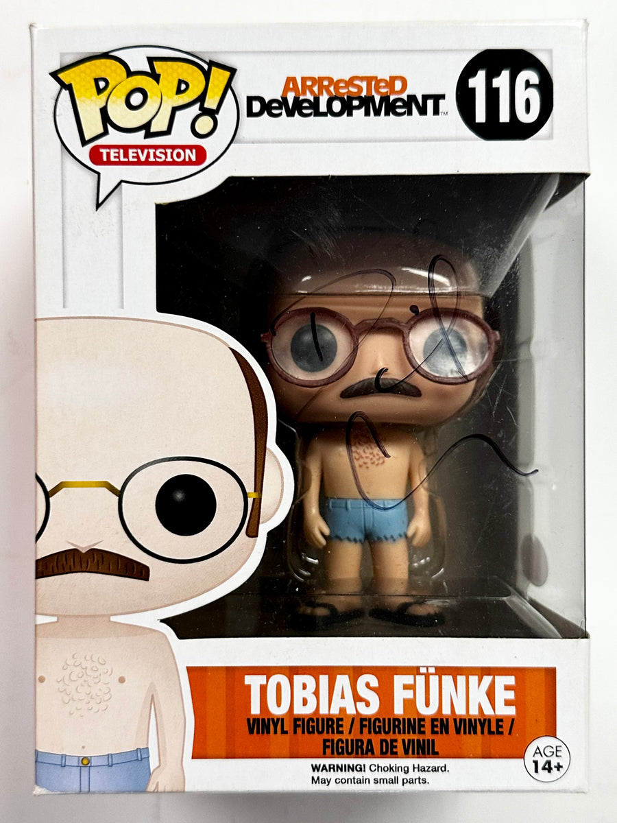 David Cross Signed Tobias Fünke Arrested Development Funko Pop #116 With  JSA COA