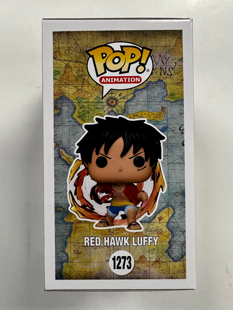 One Piece Luffy Red Hawk (Glow) Chase Exclusive Funko Pop #1273 (Speci –  Undiscovered Realm