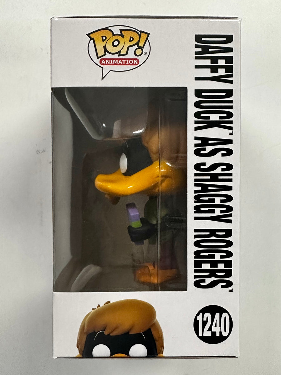 Funko Pop! Animation Daffy Duck As Shaggy Rogers #1240 Looney Tunes X  Scooby Doo 2023