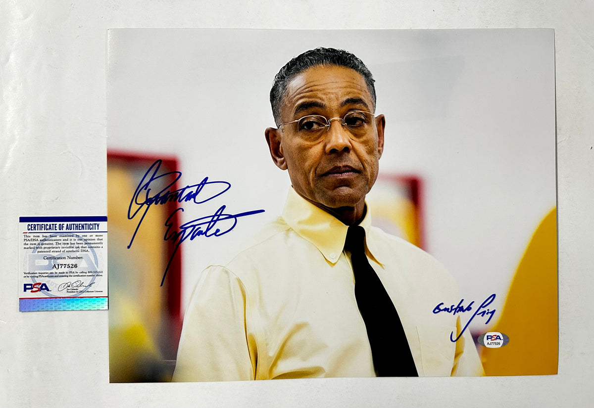 Giancarlo Esposito Signed Breaking Bad Gustavo “Gus” Fring 11x14