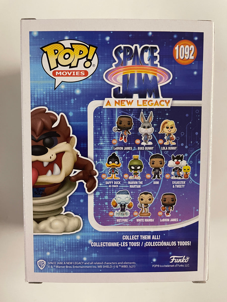 Funko Pop! Movies Flocked Taz #1092 Space Jam A New Legacy Walmart Exc –  Mustang Comics