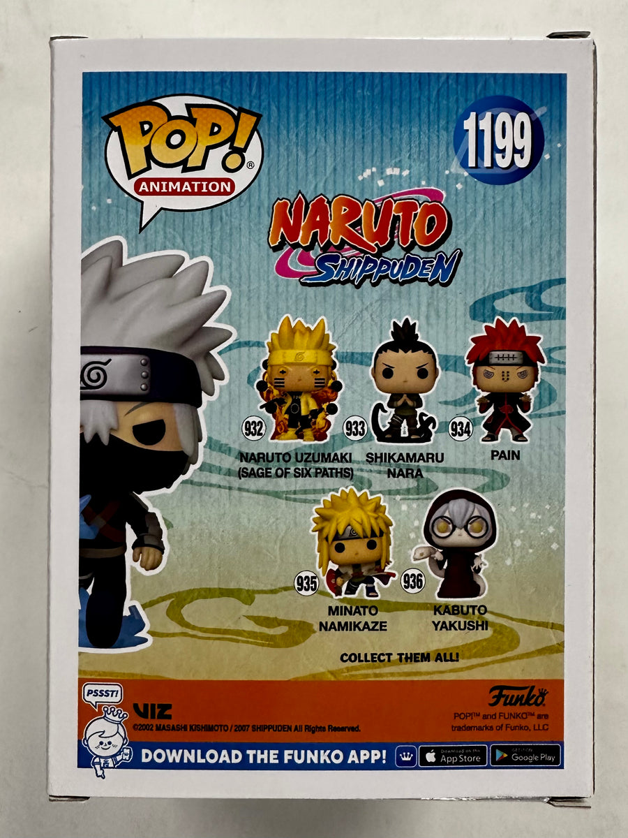 Funko Pop! Naruto Shippuden Kakashi Hatake Vinyl Figure AAA Exclusive #1199  GITD