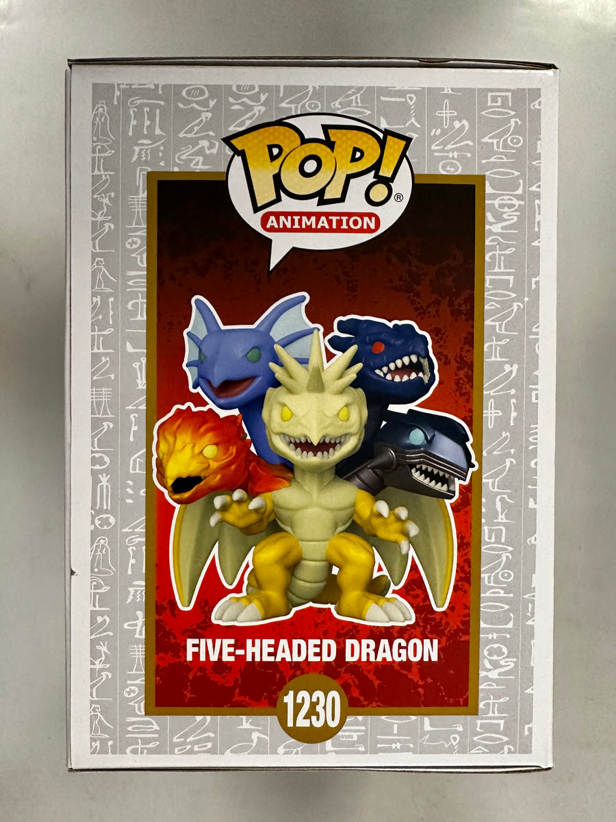 Funko POP! Super Animation: Yu-Gi-Oh! Five-Headed Dragon 6.41-in Vinyl  Figure 2022 New York Comic Con Exclusive