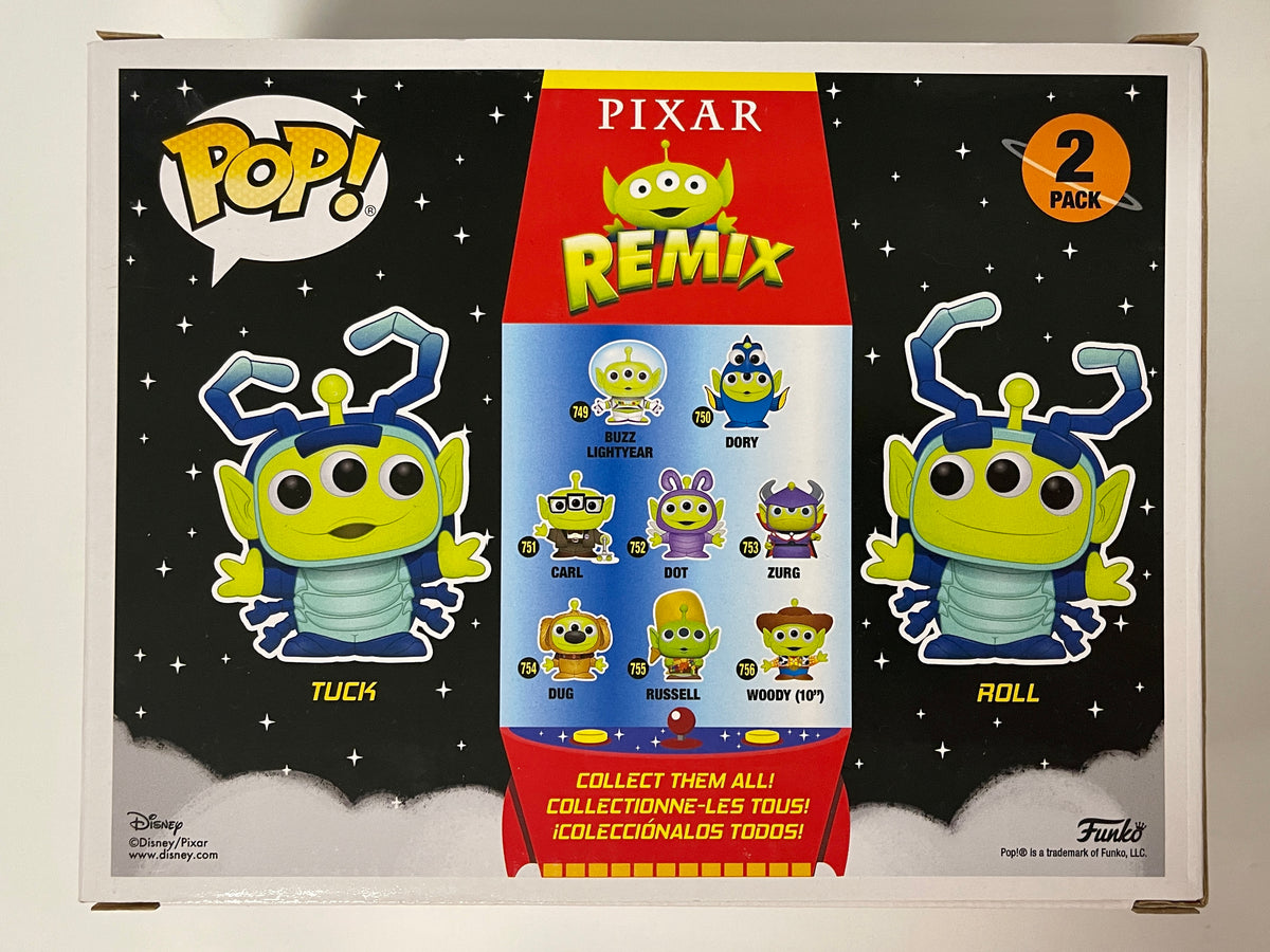 Funko Pop! Pixar - Alien Remix Tuck & Roll - 2-Pack