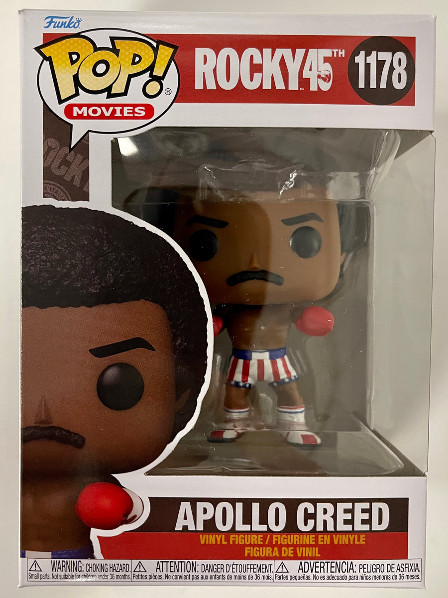 Funko Pop! Movies Apollo Creed #1178 Rocky 45th Anniversary 2021 – Mustang  Comics