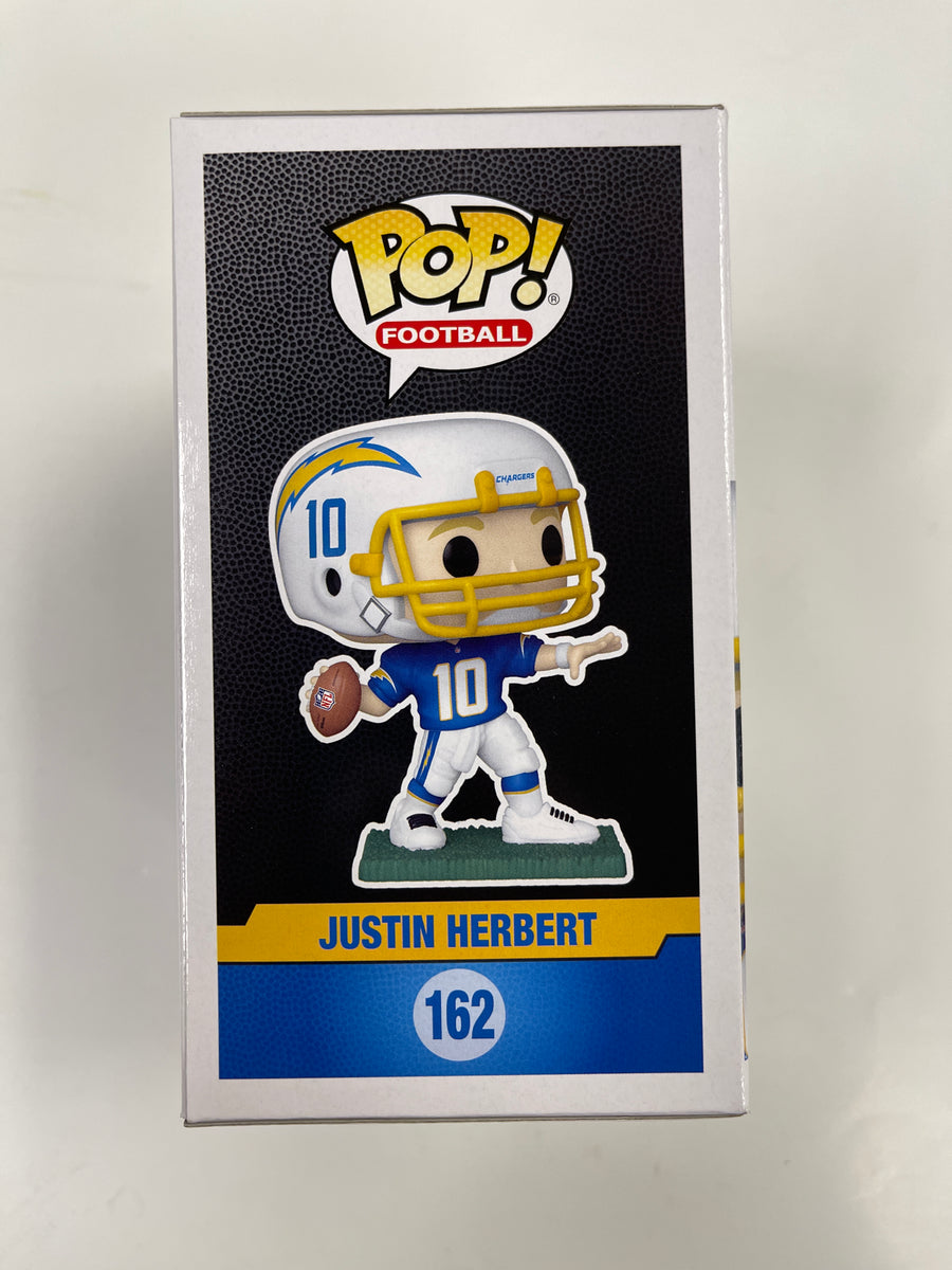 Funko Pop! Football Justin Herbert #162 NFL LA Los Angeles Chargers Qu –  Mustang Comics