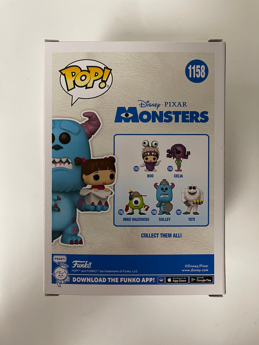 Funko Pop! Disney Sulley With Boo #1158 Pixar Monsters Inc FS