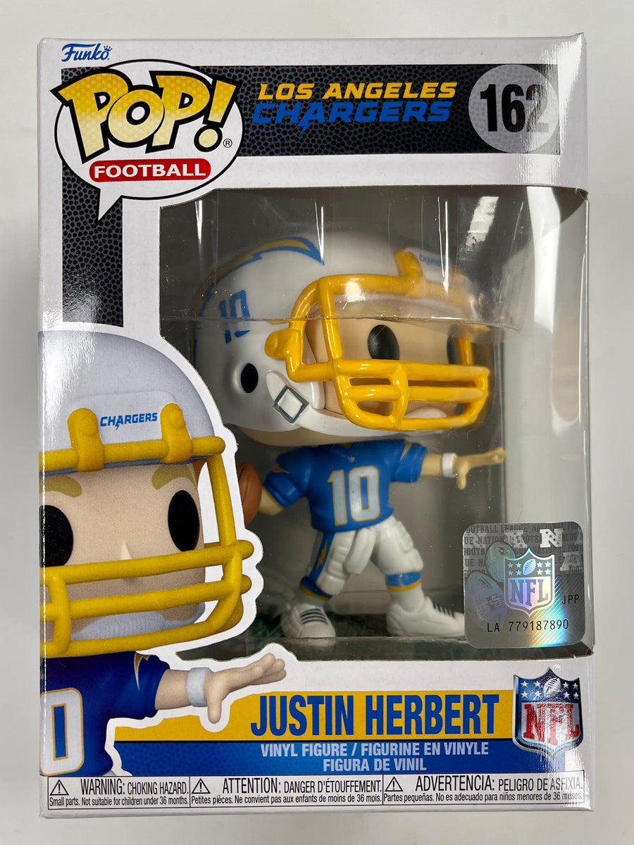 Justin Herbert Signed Los Angeles Chargers #162 Funko Pop – PSA