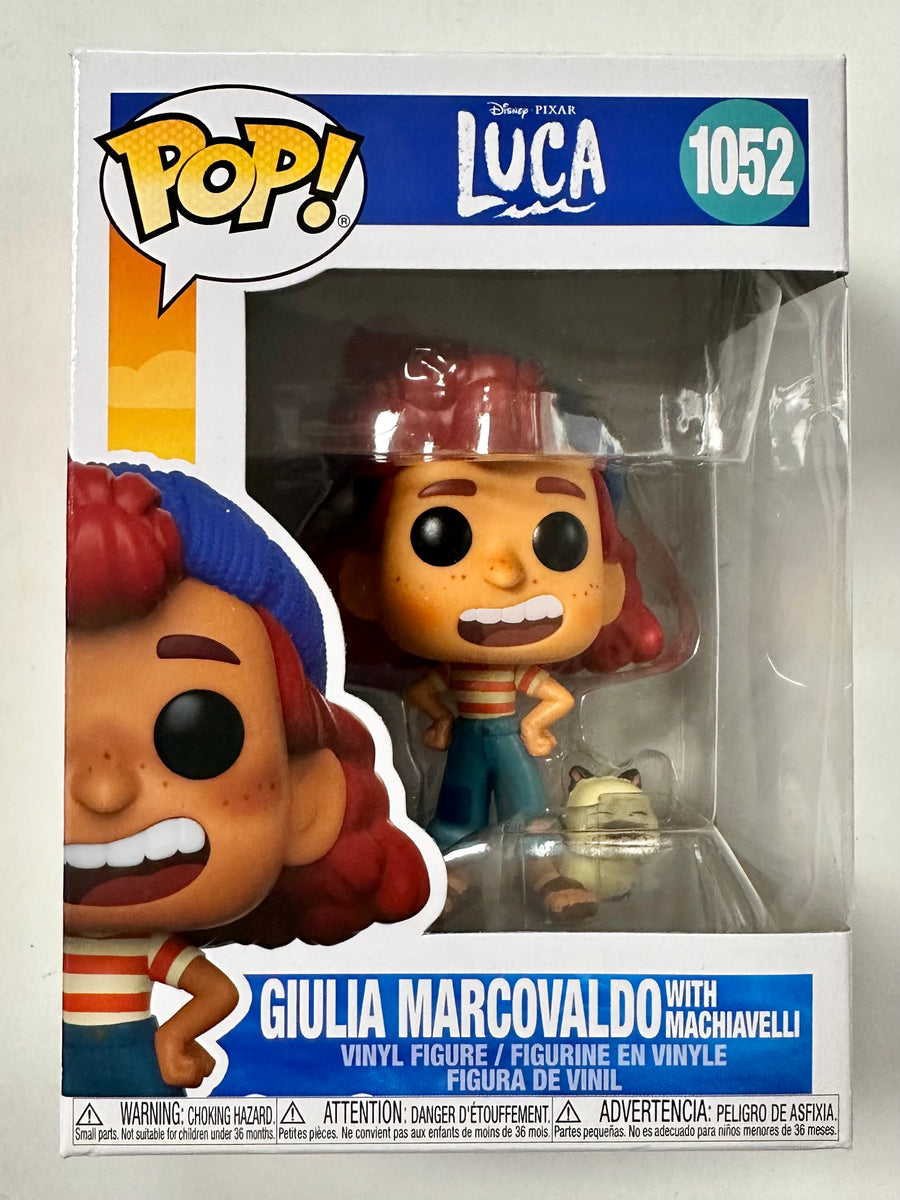 Funko Pop! Disney Luca Giulia Marcovaldo 1052 Original Colecionavel - Moça  do Pop - Funko Pop é aqui!