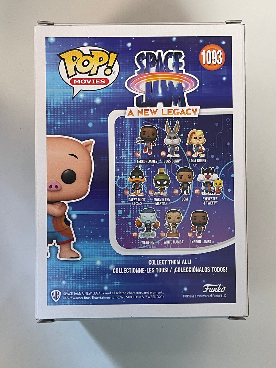 FUNKO POP MOVIES SPACE JAM A NEW LEGACY 1093 PORKY PIG FUNKOSHOP EXCLUSIVE