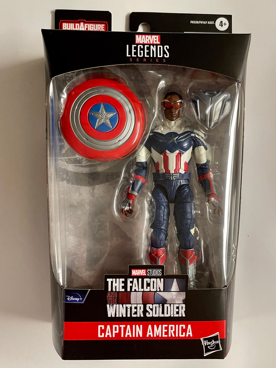 Marvel Legends Captain America Falcon Figure Soaring Wings - GingaToys