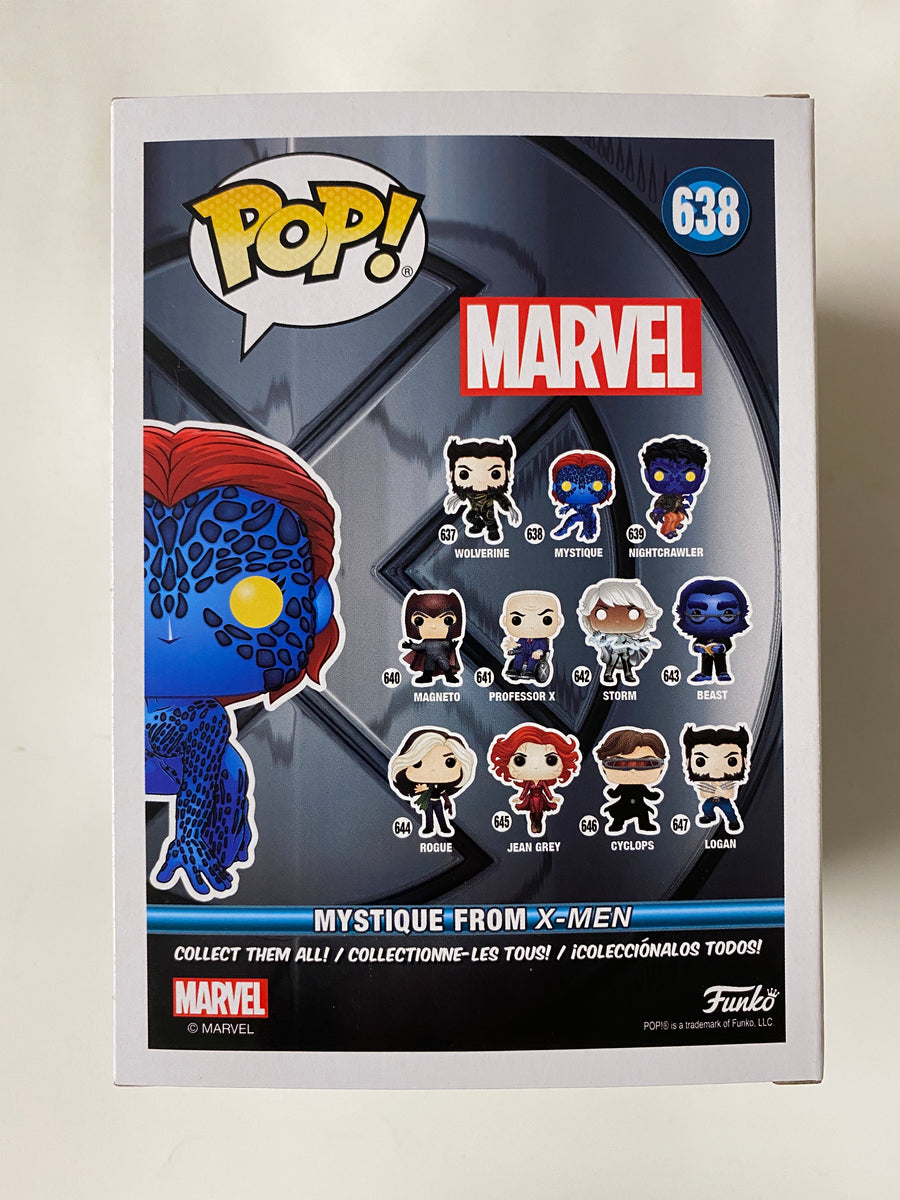 Funko Pop! Marvel X-Men Metallic Mystique #638 Target Exclusive 20th  Anniversary