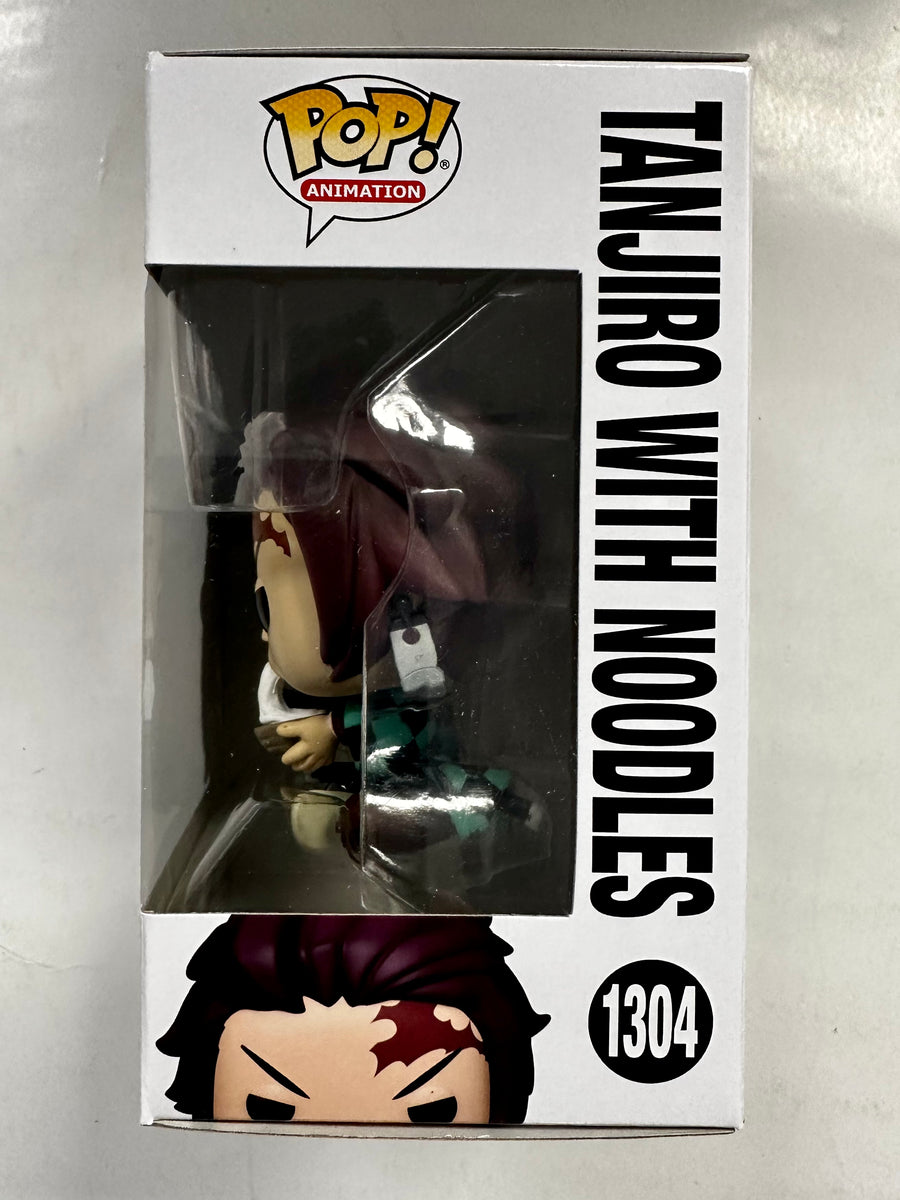 Tanjiro With Noodles #1304 - Demon Slayer Funko Pop! Animation – A1 Swag