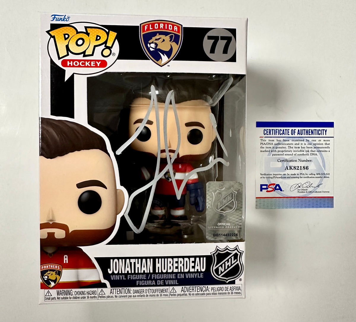 Funko Pop! Hockey: Florida Panthers - Jonathan Huberdeau #77 – Sports Town  USA