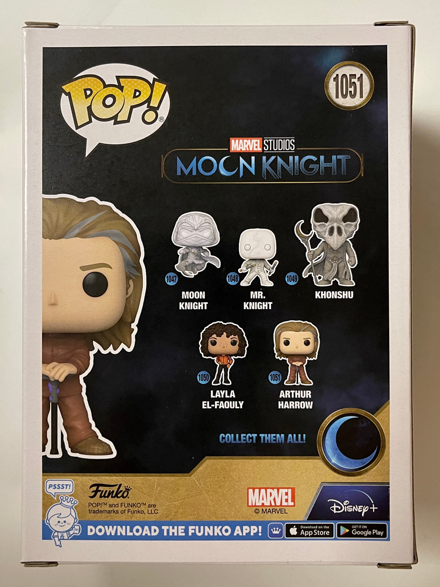 Funko Pop! Marvel Moon Knight Arthur Harrow 1051 Original - Moça do Pop -  Funko Pop é aqui!