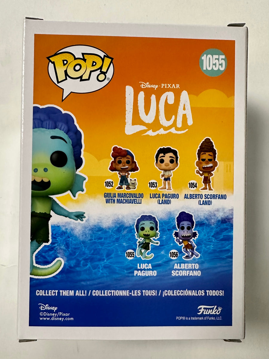 Funko Pop!: Disney Pixar Luca #1055 - Luca Paguro w/ Protector