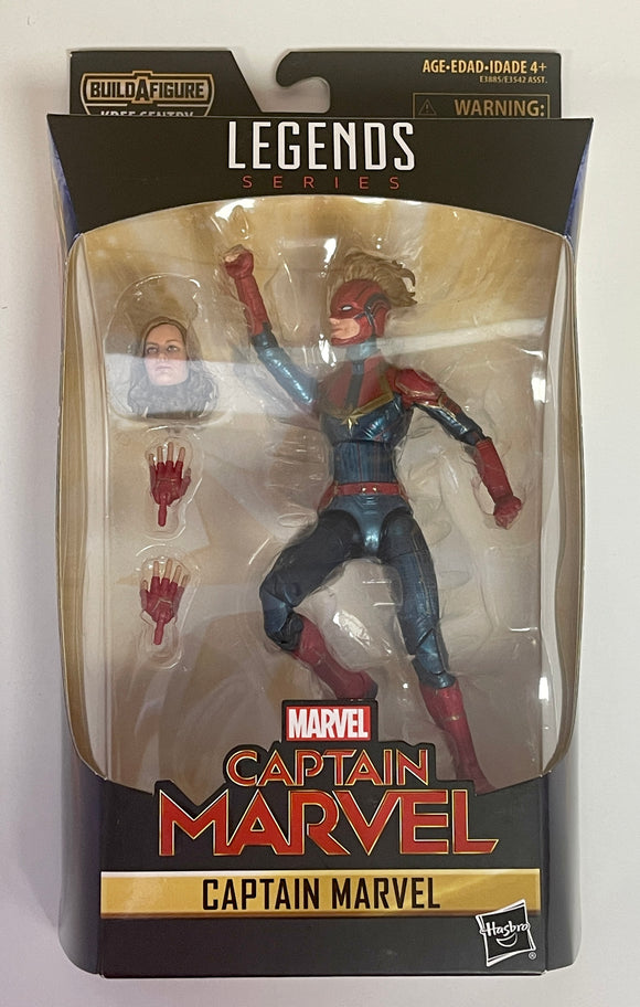 Hasbro Marvel Legends Captain Marvel 6 Inch Figure BAF Knee Sentry
