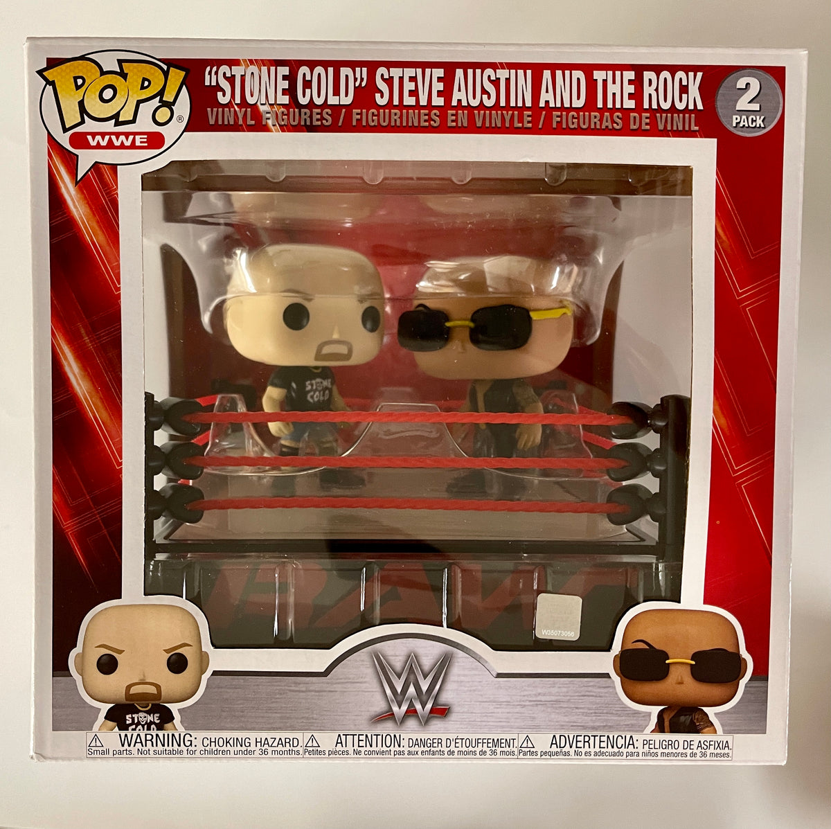 Funko POP! WWE : Stone Cold vs The Rock- Sports – The Pop Guy Collectibles