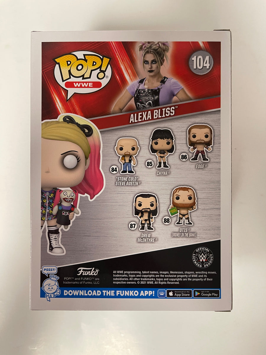 Funko Pop! WWE Alexa Bliss #104 - Édition Exclusive Walmart - Vinyle Neuf Sous Blister