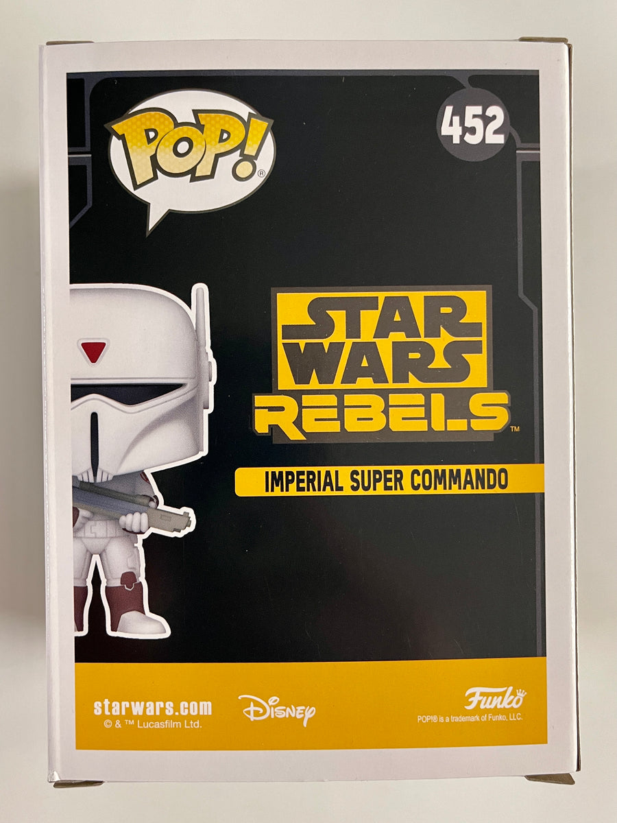 Funko Pop! Star Wars Imperial Super Commando #452 Rebels SDCC 2021