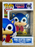 Funko Pop! Games Sonic the Hedgehog Ring Scatter #918 Sega PX Previews Exclusive