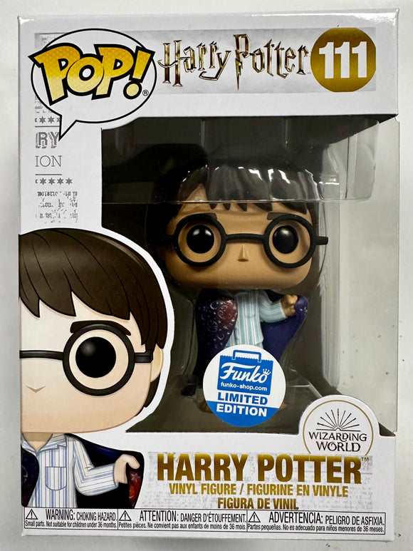 Funko Pop! Harry Potter with Cloak Of Invisibility #111 FS 2020 Exclusive