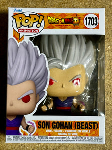 Funko Pop! Animation Son Gohan (Beast) #1703 Dragon Ball Super Hero 2024