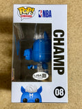 Mark Cuban Signed NBA Dallas Mavericks Mascot Champ Funko Pop! #08 With JSA COA
