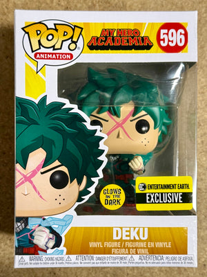 Funko Pop! Deku (Full Cowling) #596 My Hero Academia MHA 2019 EE Glow Exclusive