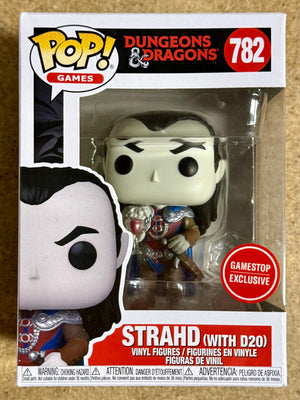 Funko Pop! Games Strahd (with D20) #782 Dungeons & Dragons 2021 Exclusive